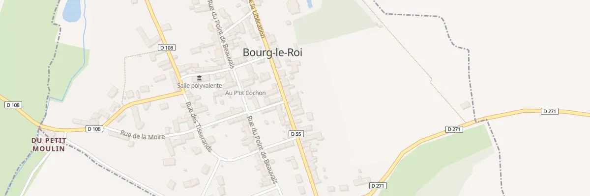 Plan du 59 Rue de la Libération à Bourg-le-Roi