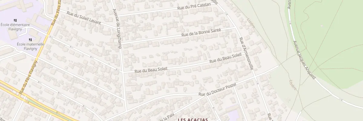Plan du 31 Rue du Beau Soleil au Havre