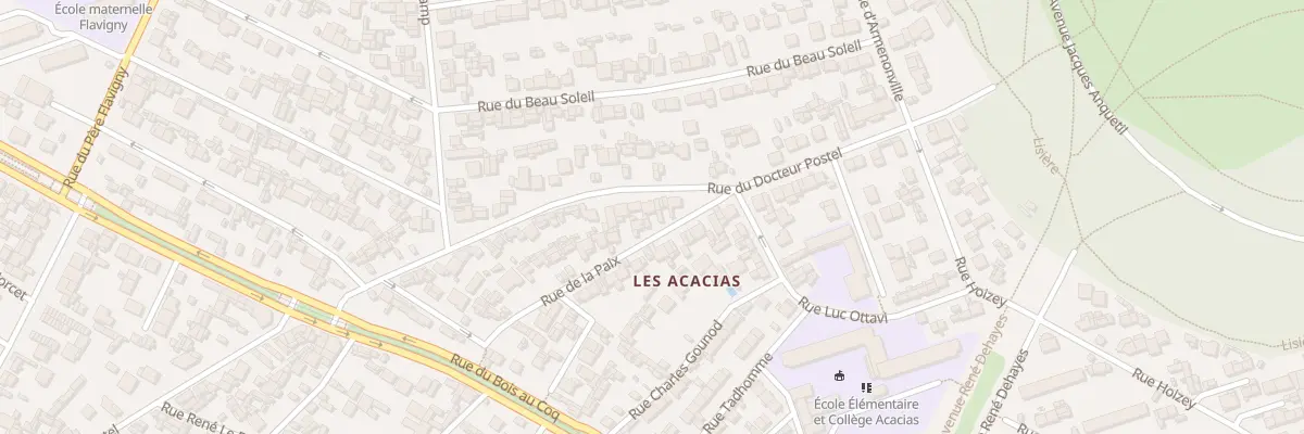 Plan du 98 Rue Doc Postel au Havre