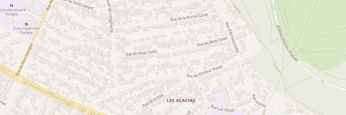 Plan du 32 Rue du Beau Soleil au Havre