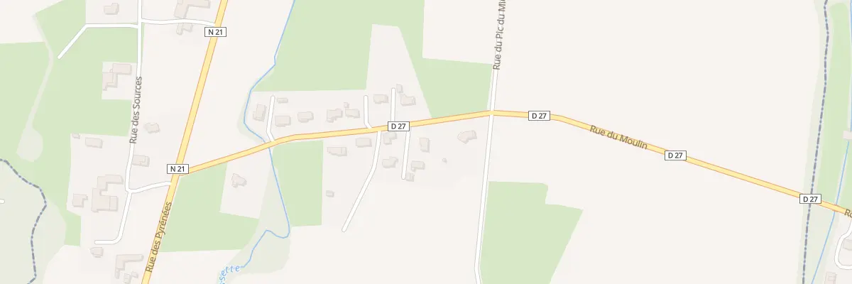 Plan du 5065 Paret à Escondeaux