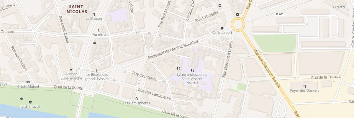 Plan du 6 Imp Baron au Havre