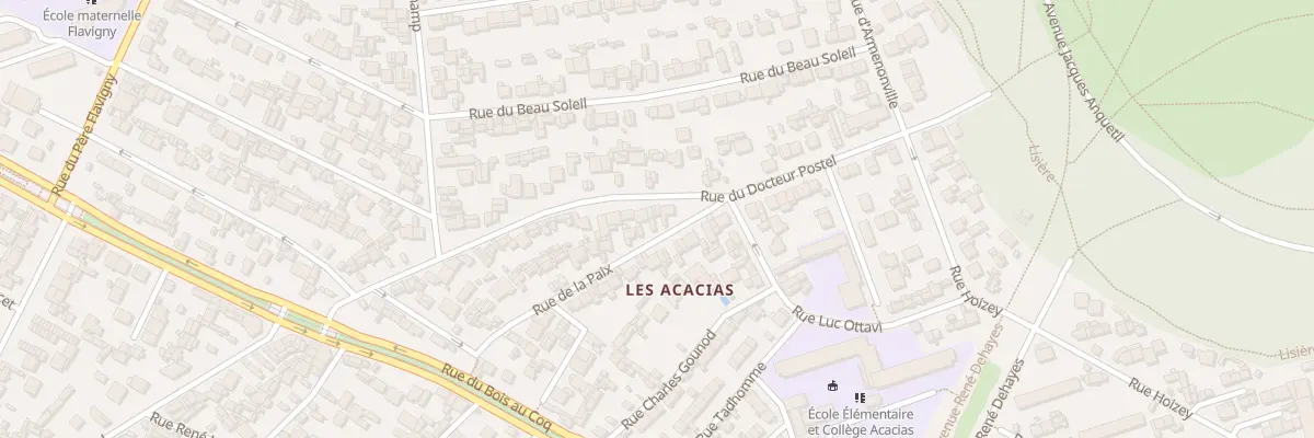 Plan du 37 Rue de la Paix au Havre