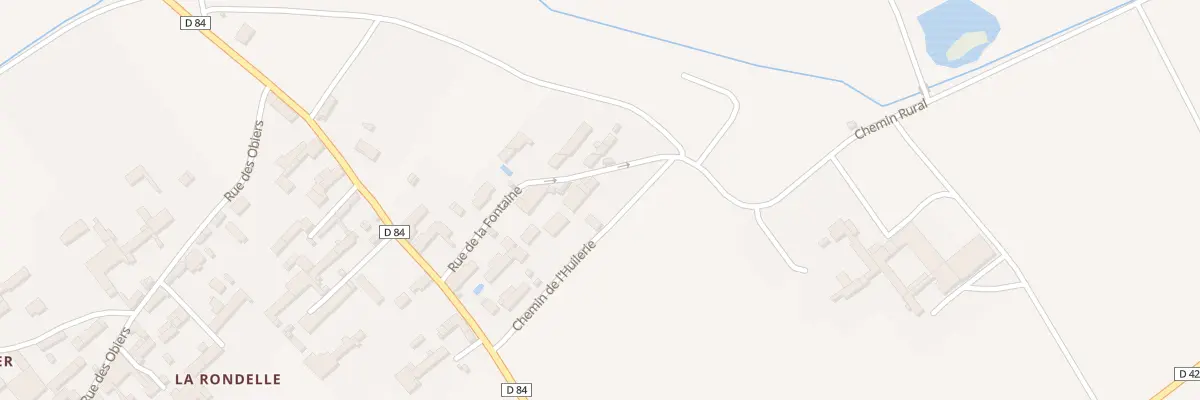 Plan du 5 Rue de la Fontaine à Champigny en Rochereau
