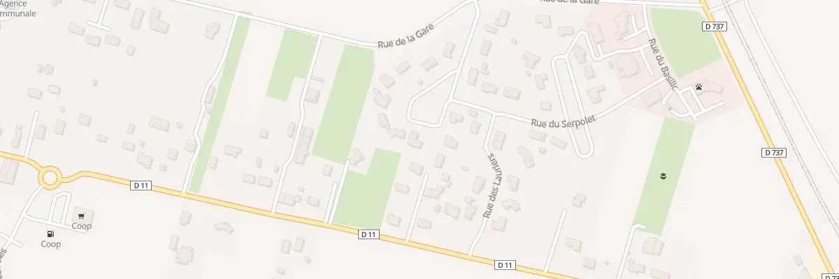 Plan du 16 Rue du Serpolet à La Boixe
