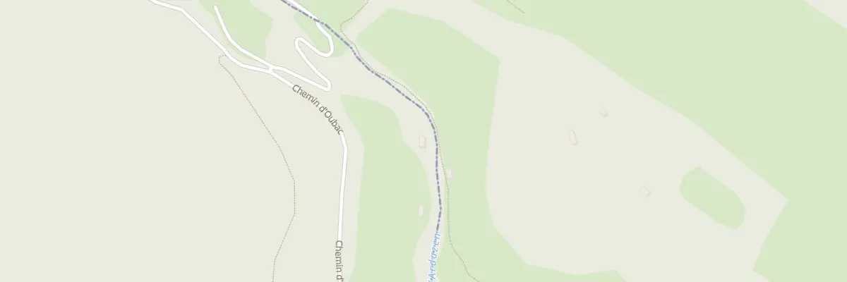 Plan du 1240 Che d’Oubac à Beaudéan