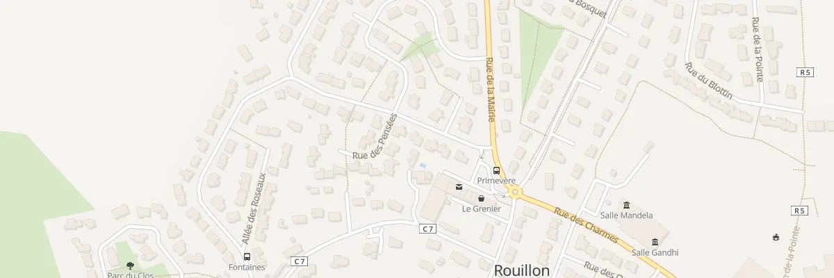 Plan du 11 Rue des Tulipes à Rouillon