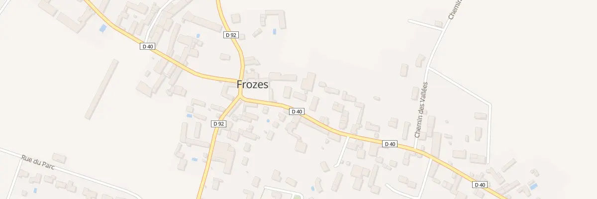 Plan du 3 Rue de Gueriton à Frozes