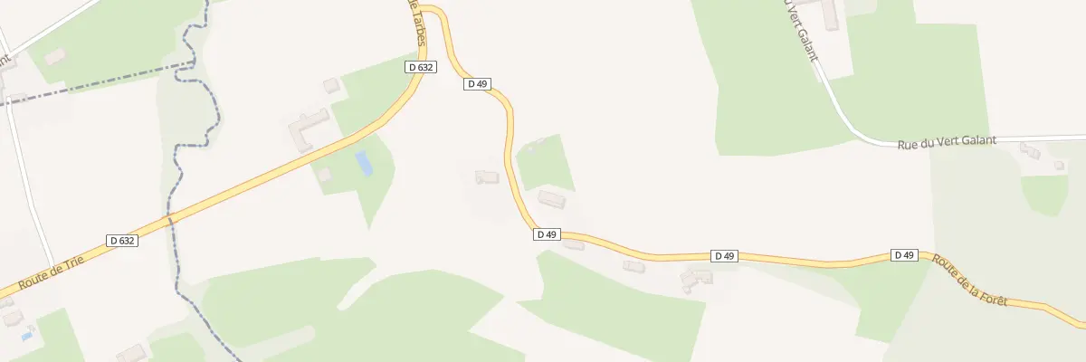 Plan du 7 Rte de la Forêt à Boulin