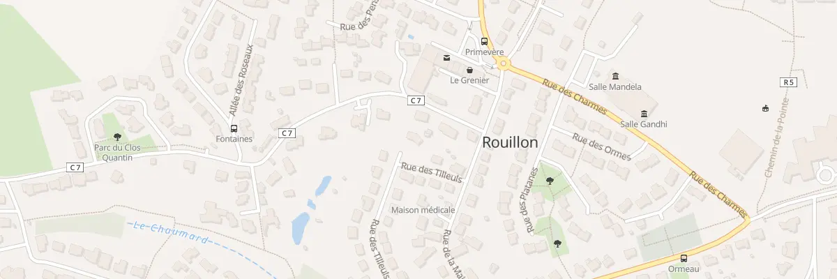 Plan du 25B Rue des Tilleuls à Rouillon