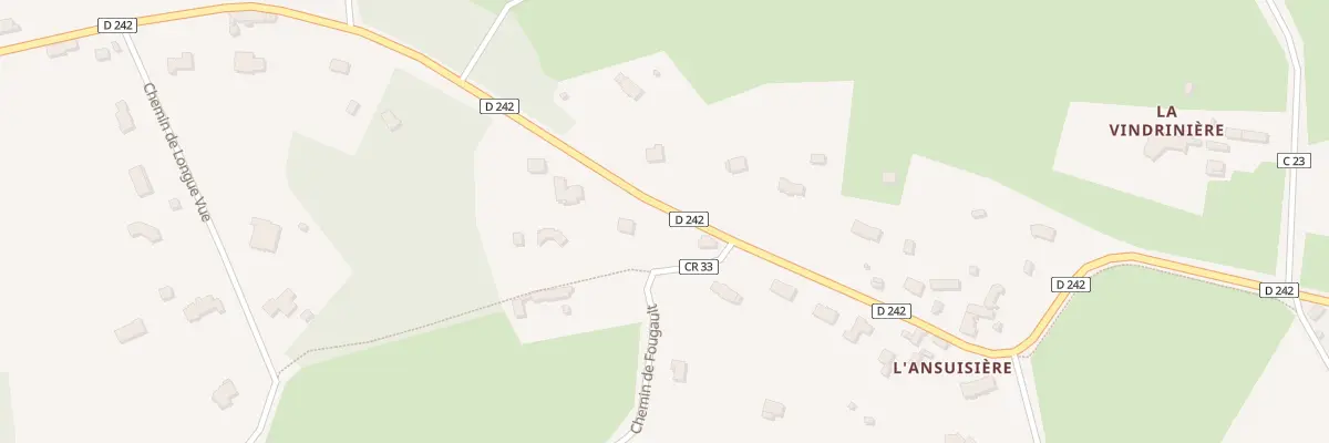 Plan du 2 Che de Fougault à La Bazoge