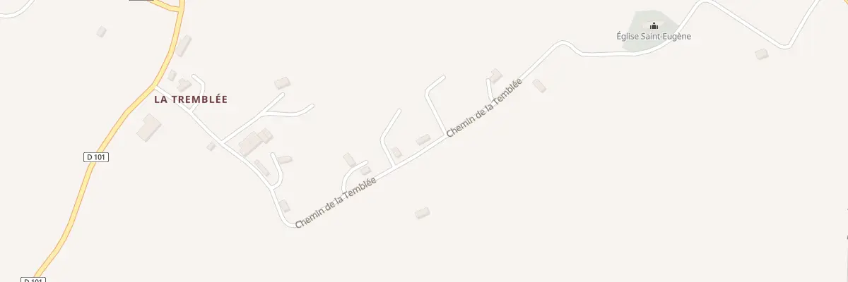 Plan du 5063 Cour A la Bossue à Formentin