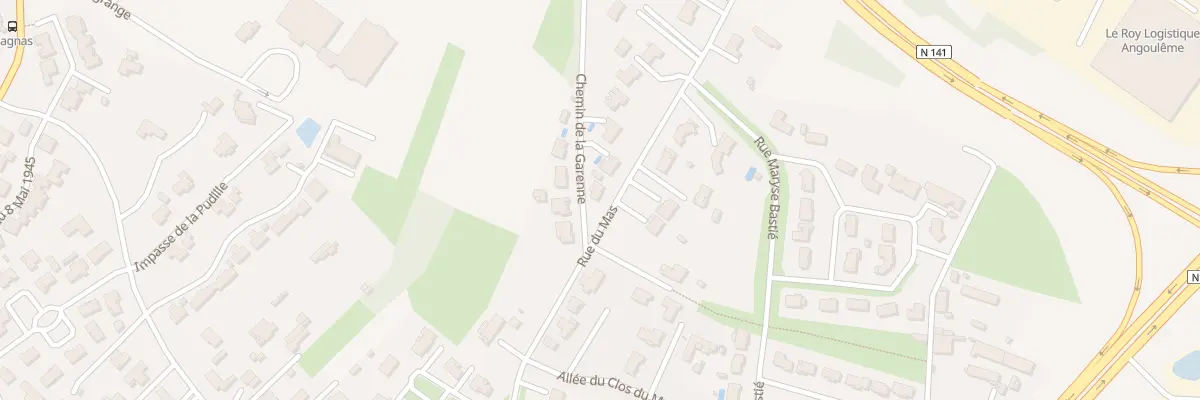 Plan du 47 Rue du Mas à Saint-Yrieix-sur-Charente