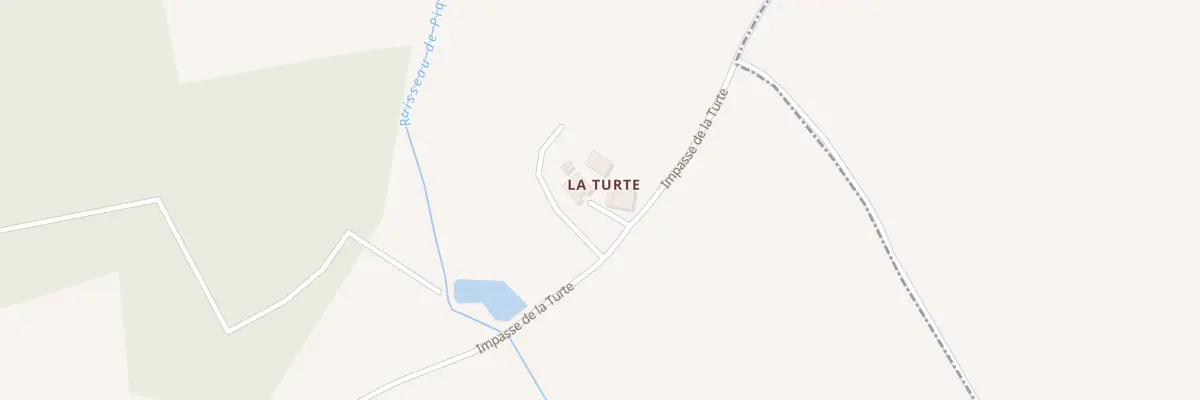 Plan du 5020 La Turte à Cours-de-Monségur