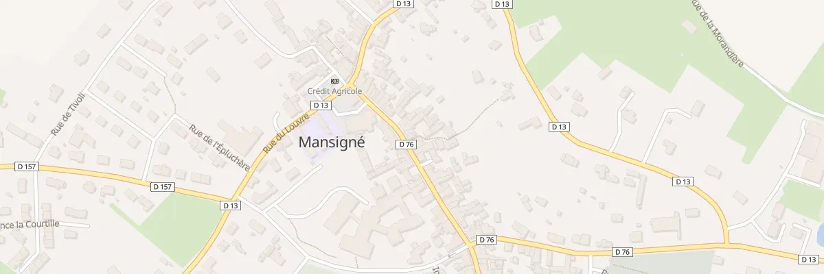Plan du 29 Rue Principale à Mansigné
