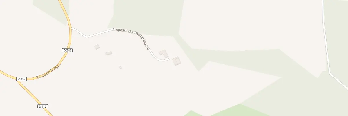 Plan du 38A Champ Masse à Coudehard