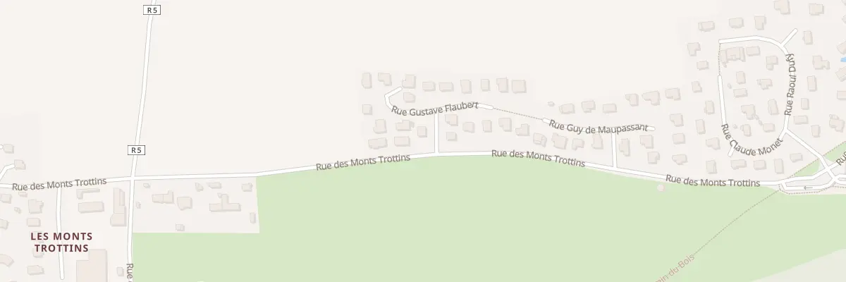 Plan du 8 Rue Gustave Flaubert à Fontaine-la-Mallet