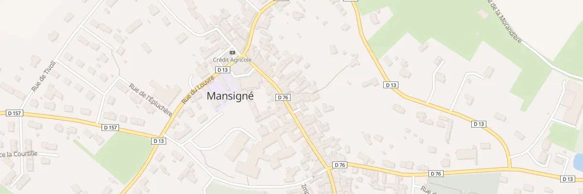 Plan du 31 Rue Principale à Mansigné