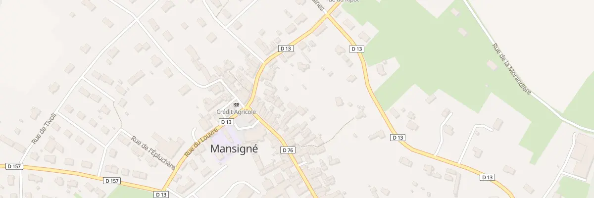Plan du 15B Rue Principale à Mansigné