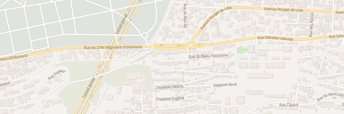 Plan du 90 Rue Salvador Allende au Havre