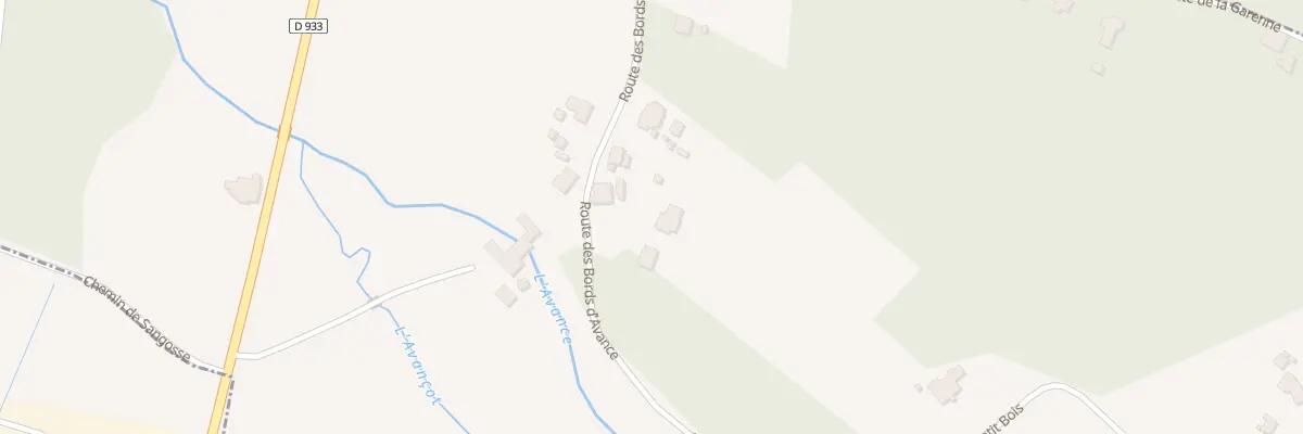 Plan du 1642 Rte des Bords d’Avance à Sainte-Marthe