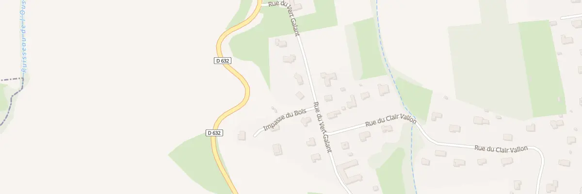 Plan du 10 Rue du Vert Galant à Boulin