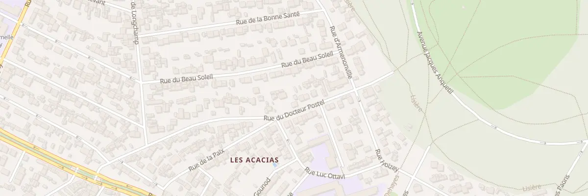 Plan du 117 Rue Doc Postel au Havre