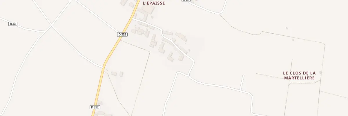Plan du 162 Che de l’Epaisse à Saint-Nicolas-de-Bourgueil