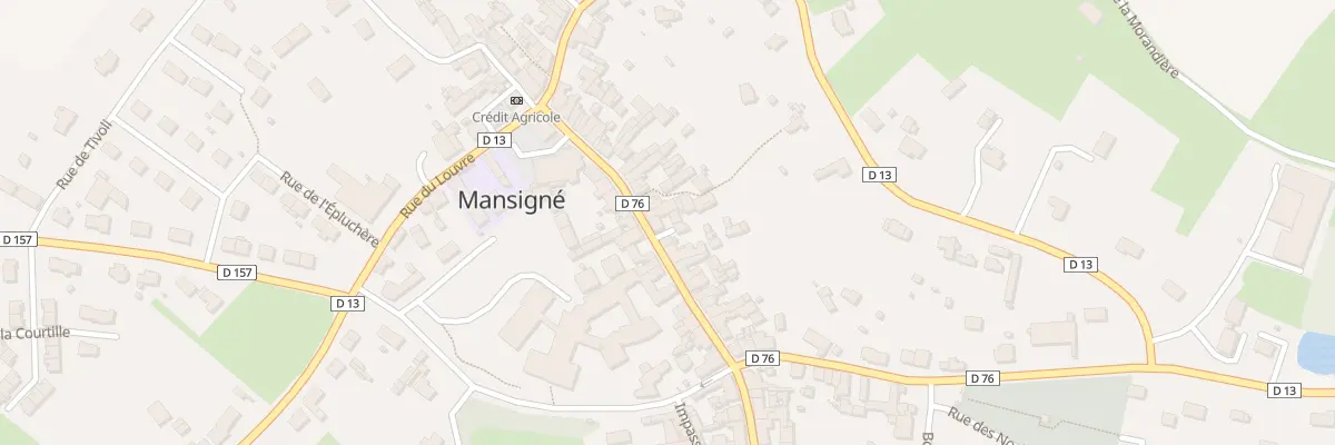 Plan du 37 Rue Principale à Mansigné