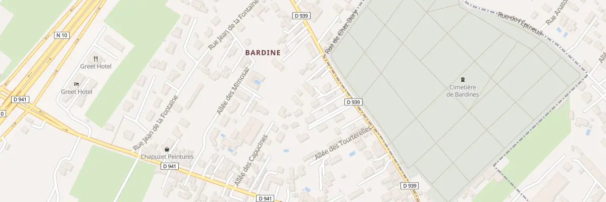 Plan du 45T Rue de Saint Jean d’Angély à Saint-Yrieix-sur-Charente