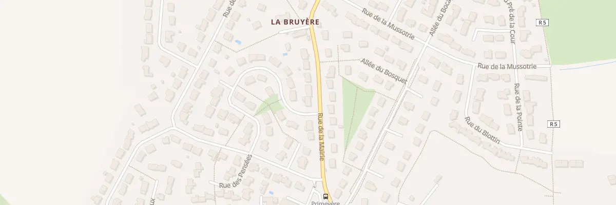 Plan du 39 Rue de la Mairie à Rouillon