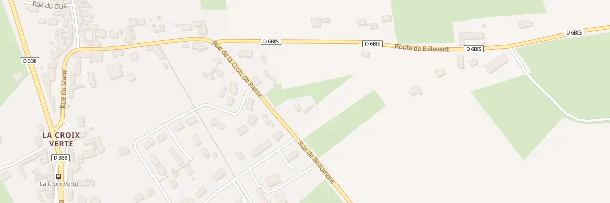 Plan du 24 Rue de la Croix De Pierre à Maresché