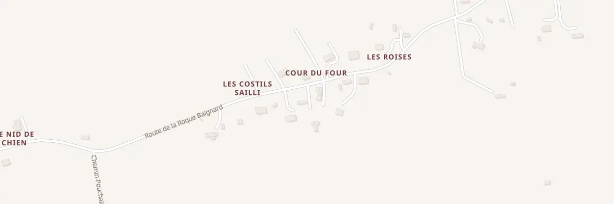 Plan du 5027 Contre Le Tronquet à Formentin