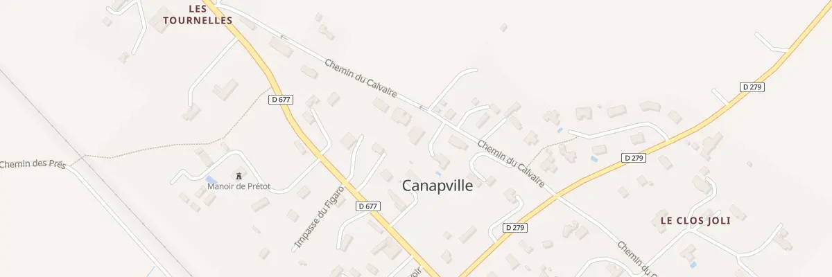Plan du 5105 Le Bourg à Canapville