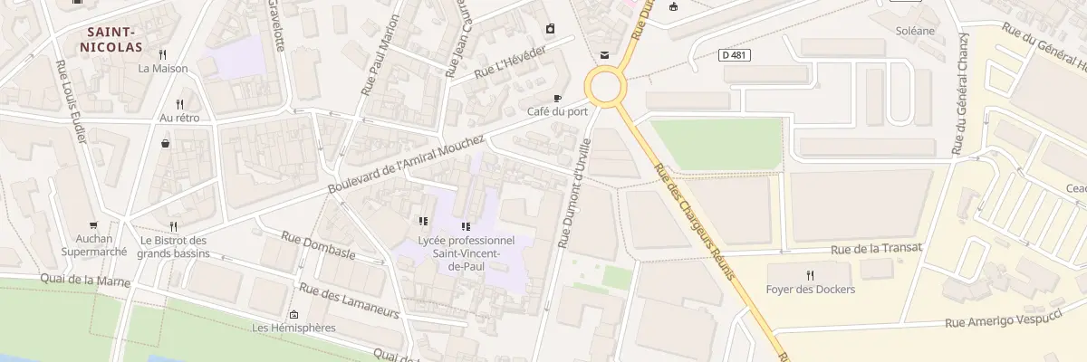 Plan du 102 Rue de l’Eglise au Havre