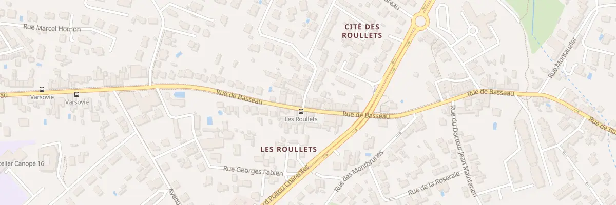 Plan du 142 Rue de Basseau à Angoulême