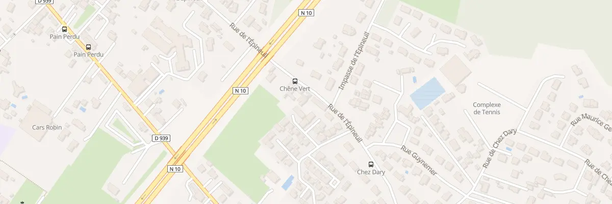 Plan du 33 Rue de l’Epineuil à Saint-Yrieix-sur-Charente
