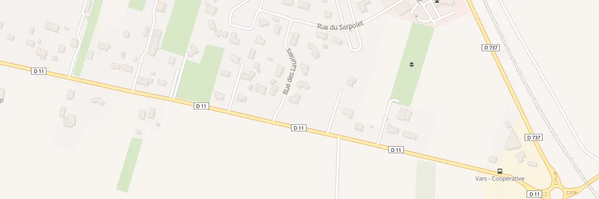 Plan du 2 Rue des Lauriers à La Boixe