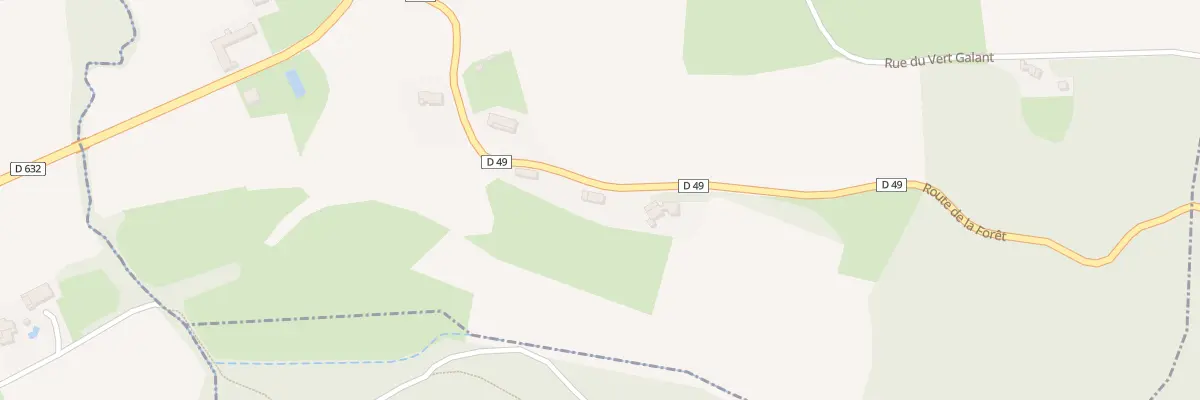 Plan du 8 Rte de la Forêt à Boulin