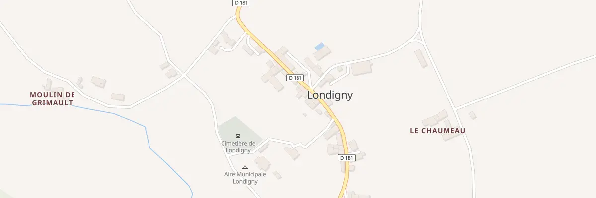 Plan du 14 Rue de l’Ancienne École à Londigny
