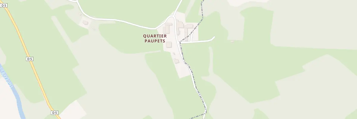 Plan du 68 Qua Paupets à Barbachen