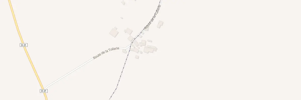 Plan du 2 Rte de la Tuilerie à Pillac