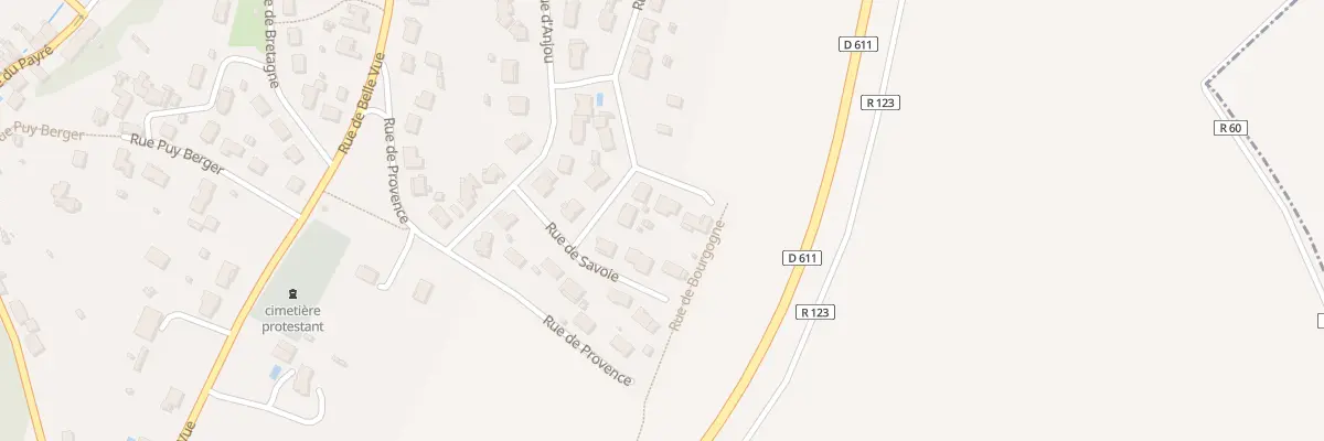 Plan du 6 Rue de Bourgogne à Lusignan
