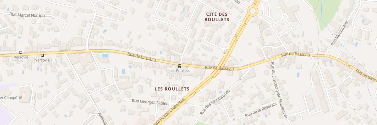 Plan du 138 Rue de Basseau à Angoulême