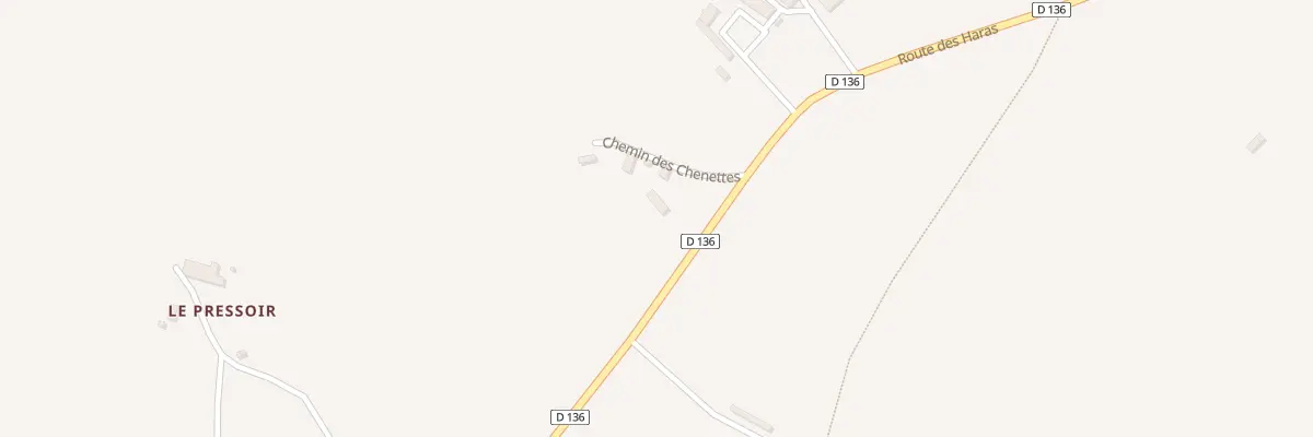 Plan du 7 Che des Chenettes à Lessard-et-le-Chêne