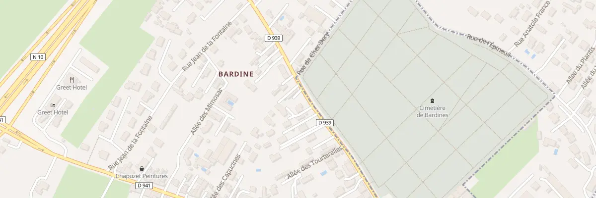 Plan du 45 Rue de Saint Jean d’Angély à Saint-Yrieix-sur-Charente