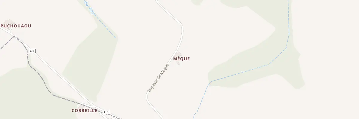 Plan du 5305 A Meque à Couloumé-Mondebat