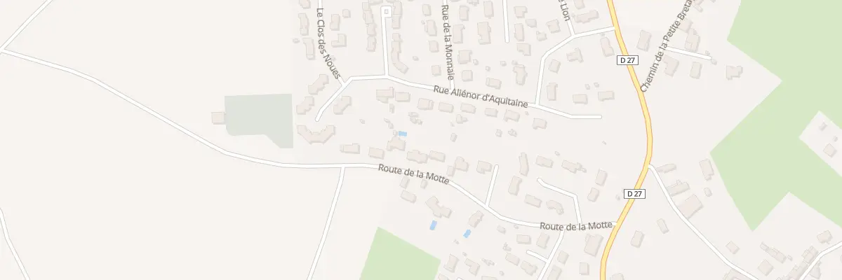 Plan du 8 Rte de la Motte à Boivre-la-Vallée