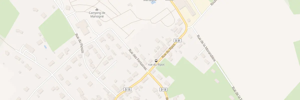 Plan du 3 Rue du Ripot à Mansigné
