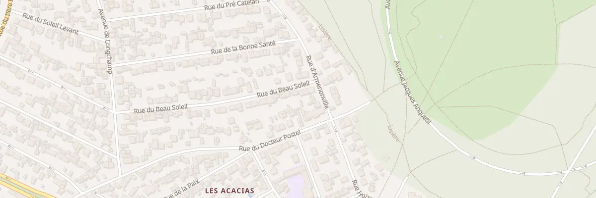 Plan du 60 Rue du Beau Soleil au Havre